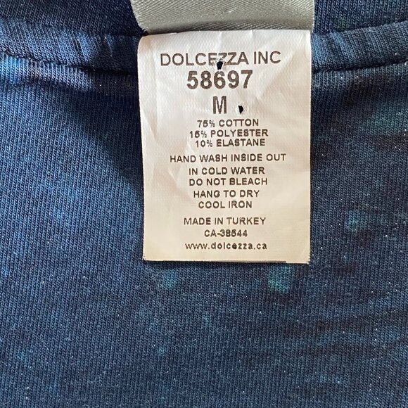 Simply Art Dolcezza Blue Green Fall Button Up Jacket S M - Picture 8 of 13